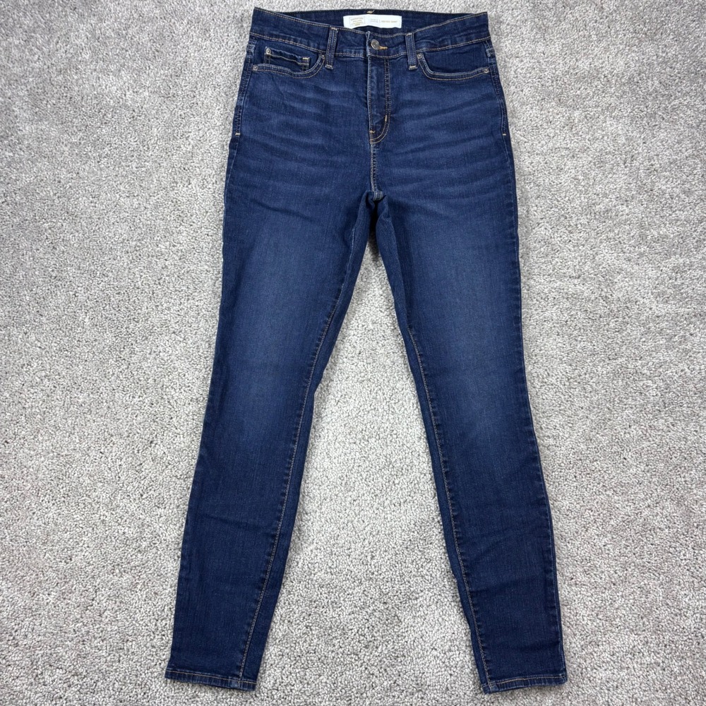 Signature by Levi Strauss Gold Totally Shaping High Rise Skinny Jeans Blue 4M